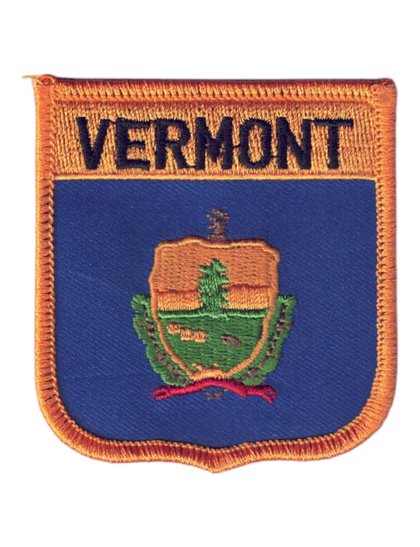 VERMONT Med Flag Shield Souvenir Patch - 3255