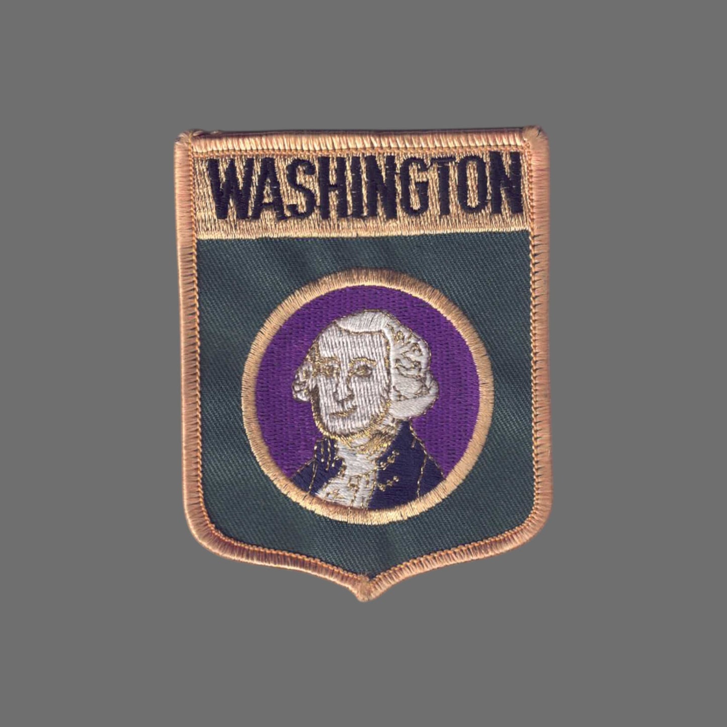 WASHINGTON LG Flag Shield Patch - 3352