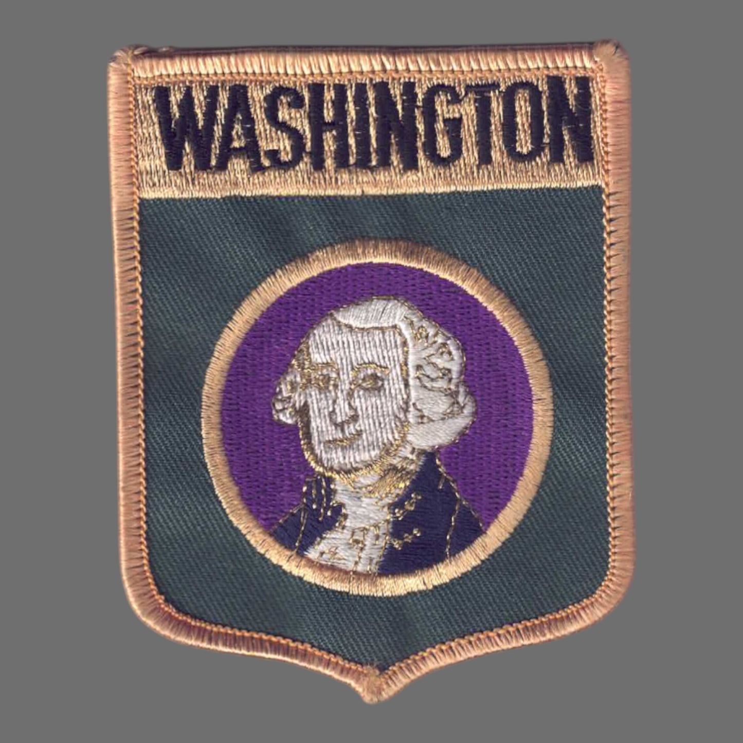 WASHINGTON LG Flag Shield Patch - 3352