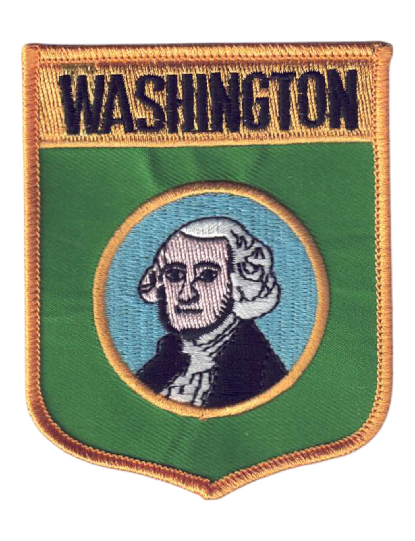 WASHINGTON LG Flag Shield Patch - 3352