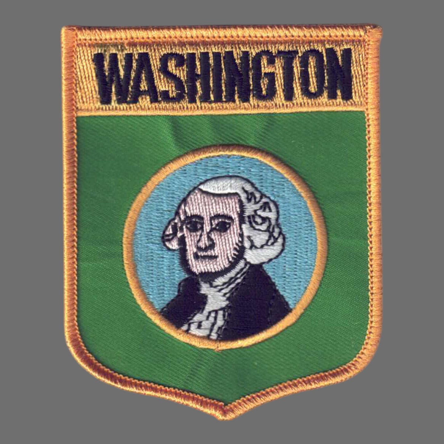 WASHINGTON LG Flag Shield Patch - 3352