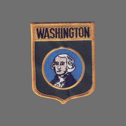 WASHINGTON LG Flag Shield Patch - 3352