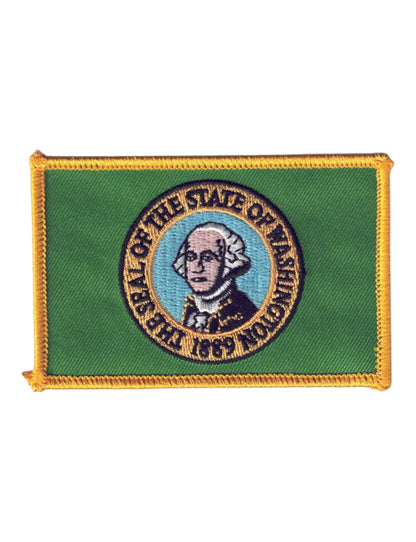 WASHINGTON Flag Souvenir Patch - 3354