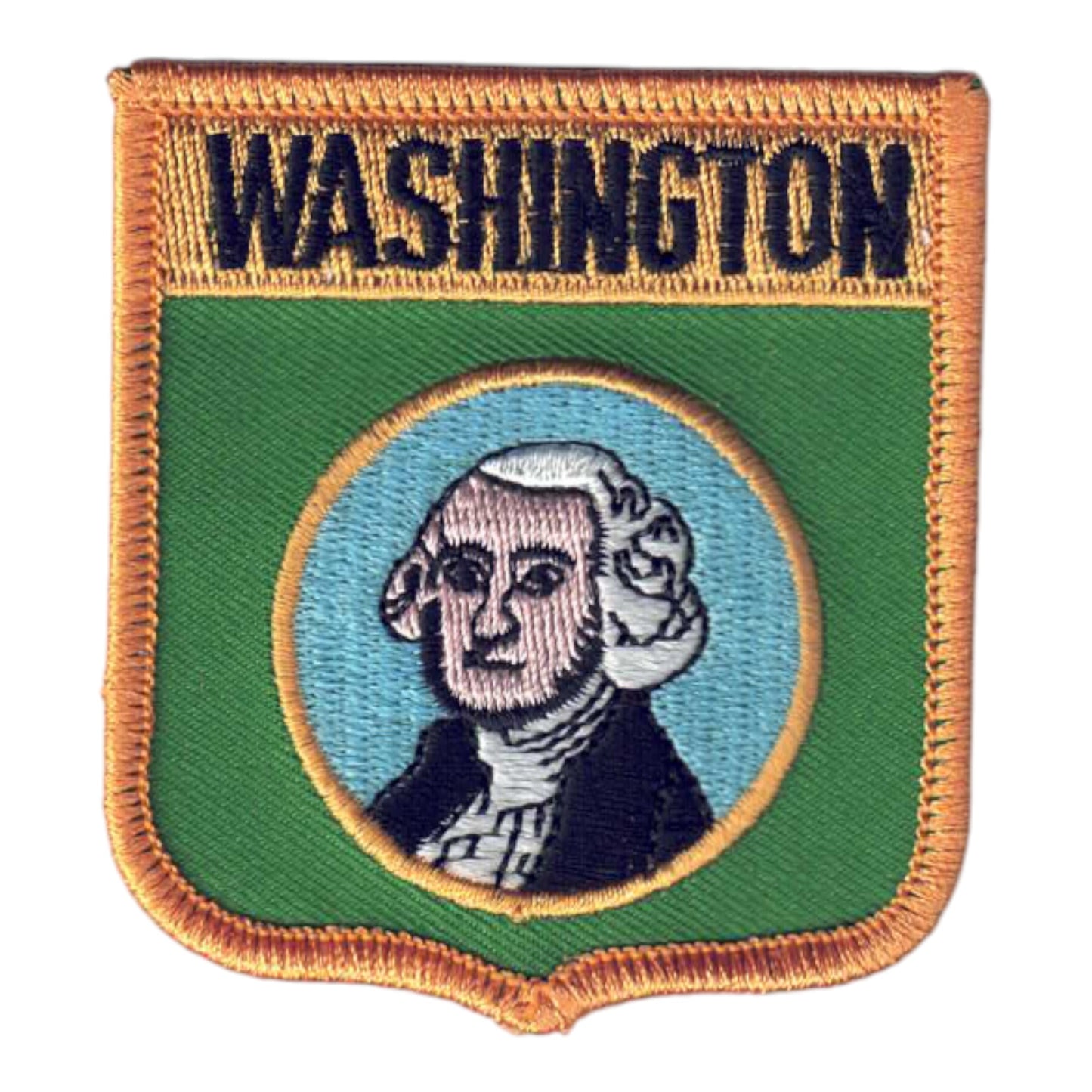WASHINGTON Med Flag Shield Patch - 3355