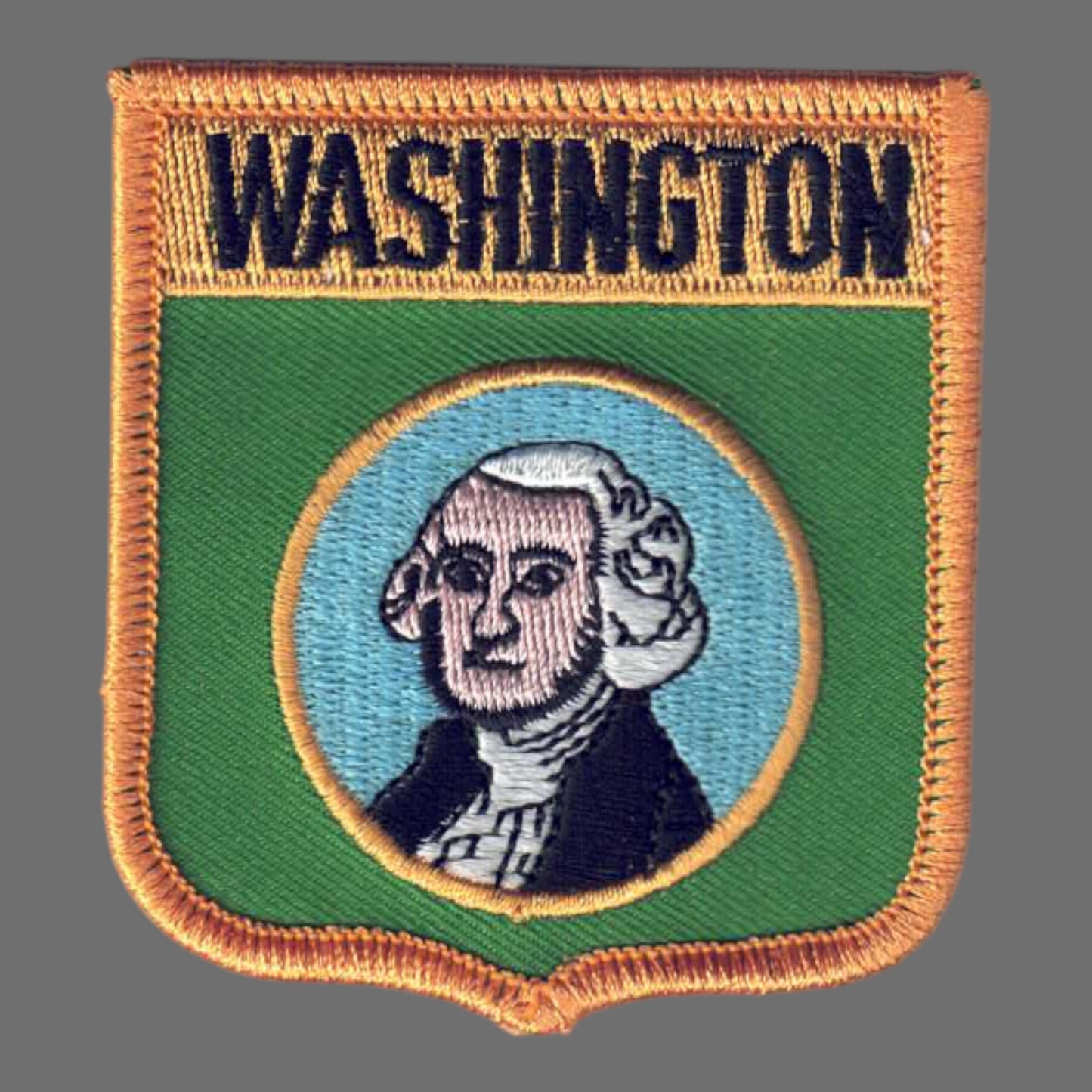 WASHINGTON Med Flag Shield Patch - 3355