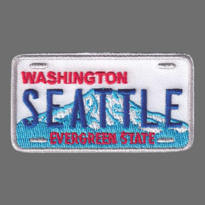 SEATTLE Washington License Plate Patch - 3388
