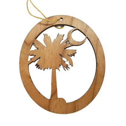 Wholesale Charleston South Carolina Ornament Handmade Wood Ornament Souvenir