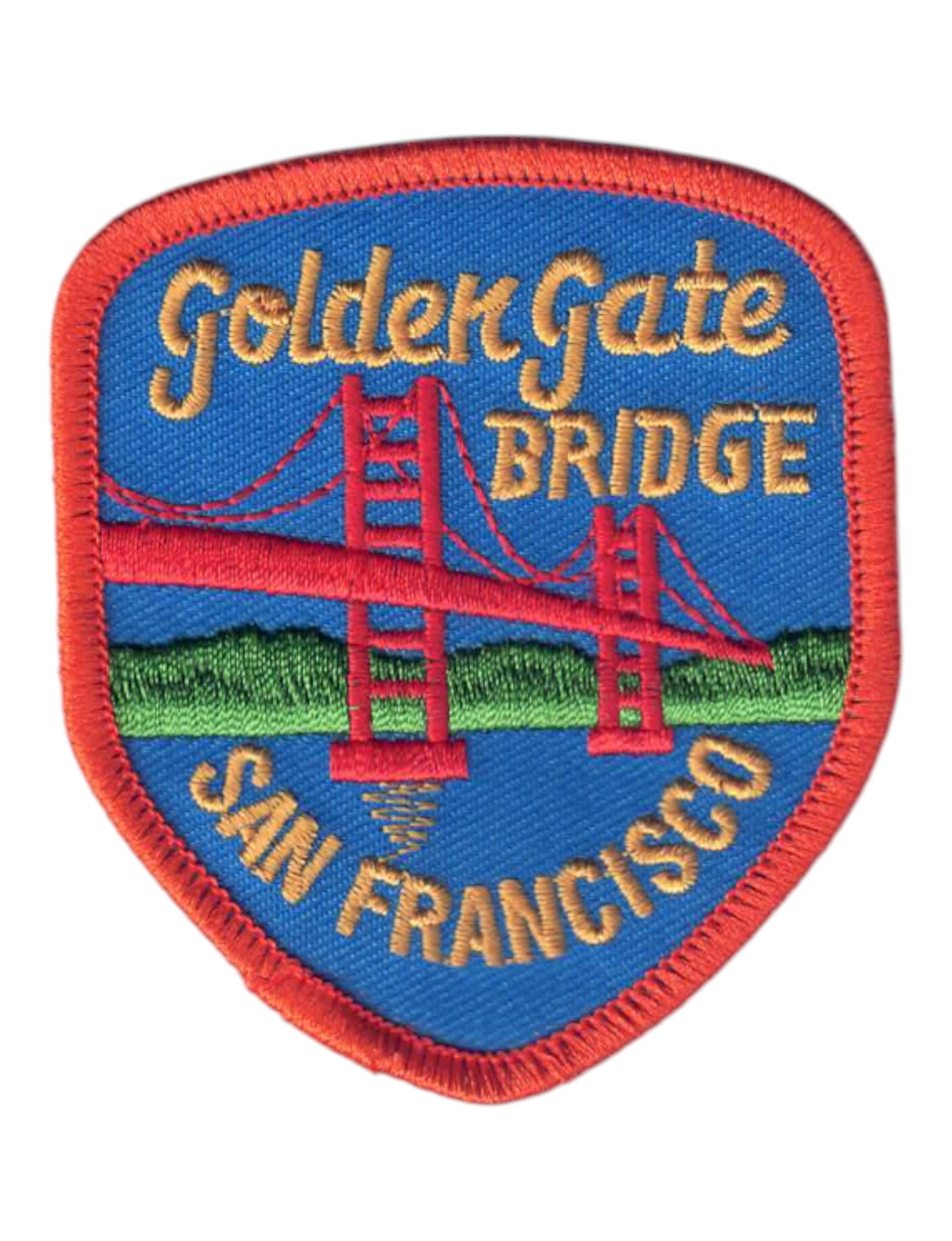SAN FRANCISCO Golden Gate Bridge Patch - 4005
