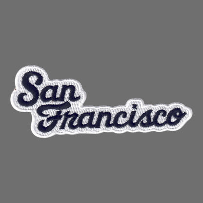 San Francisco Black Script Patch - 4020-01/39