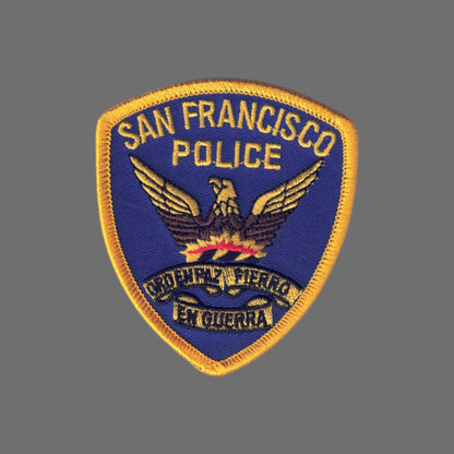 SAN FRANCISCO Police Souvenir Patch - 10063