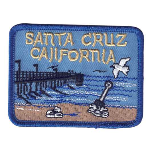 SANTA CRUZ Pier Souvenir Patch - 4403