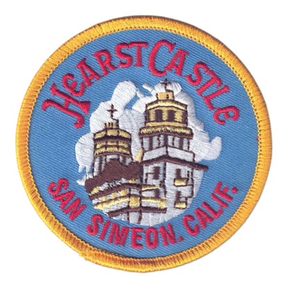 HEARST CASTLE - SAN SIMEON, CALIF souvenir embroidered patch - 4551