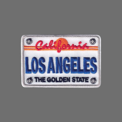 LOS ANGELES License Plate Patch - 4608