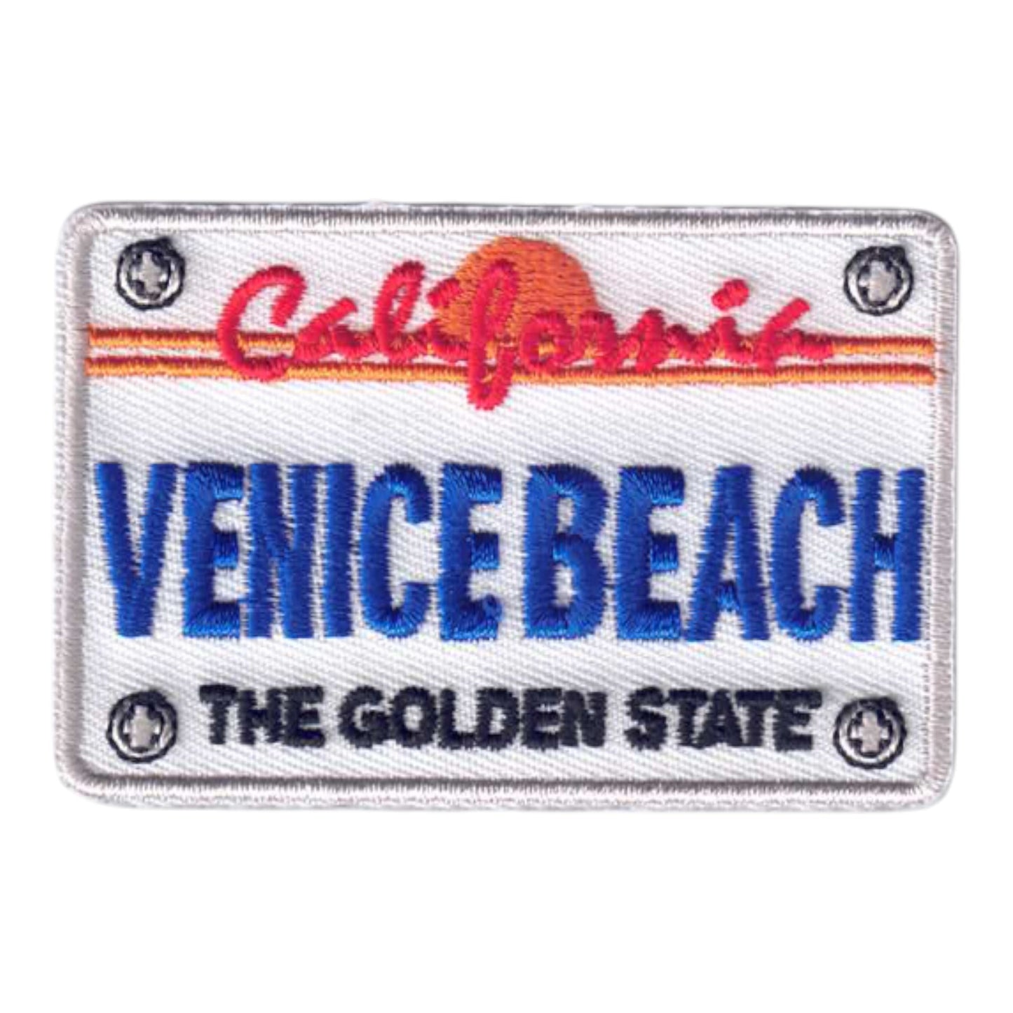 VENICE BEACH License Plate Patch - 4678