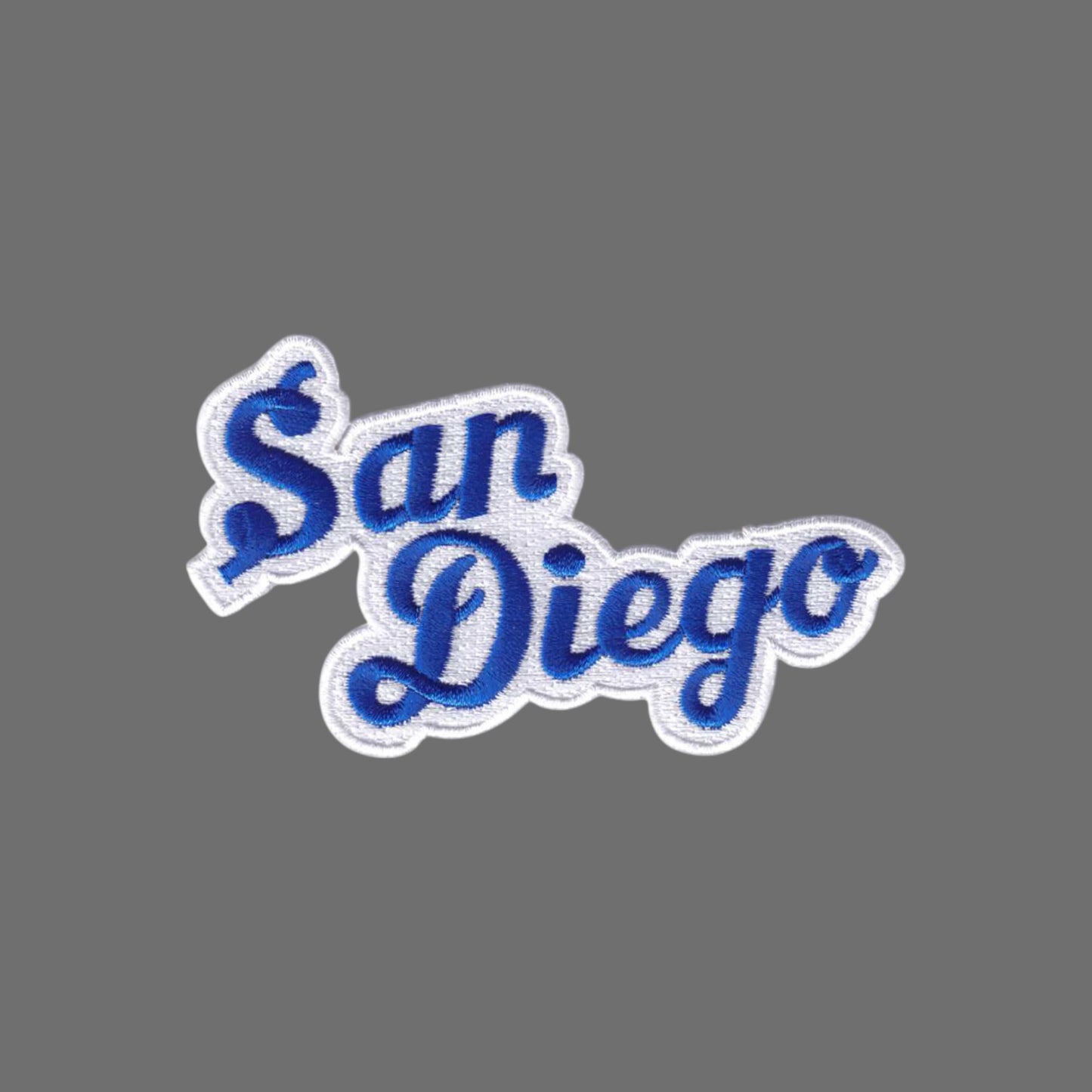 San Diego Script Patch Blue - 4702-11/39