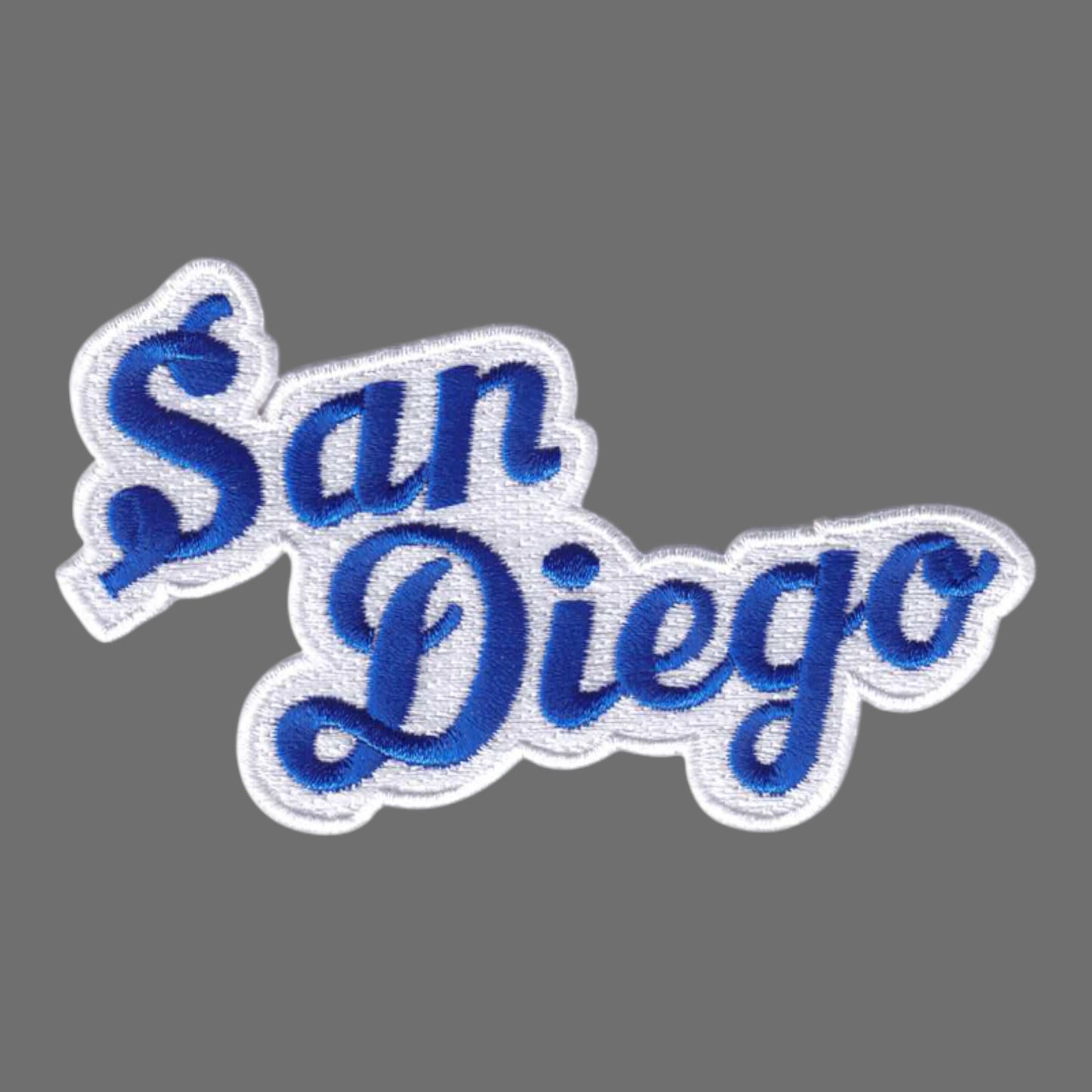 San Diego Script Patch Blue - 4702-11/39
