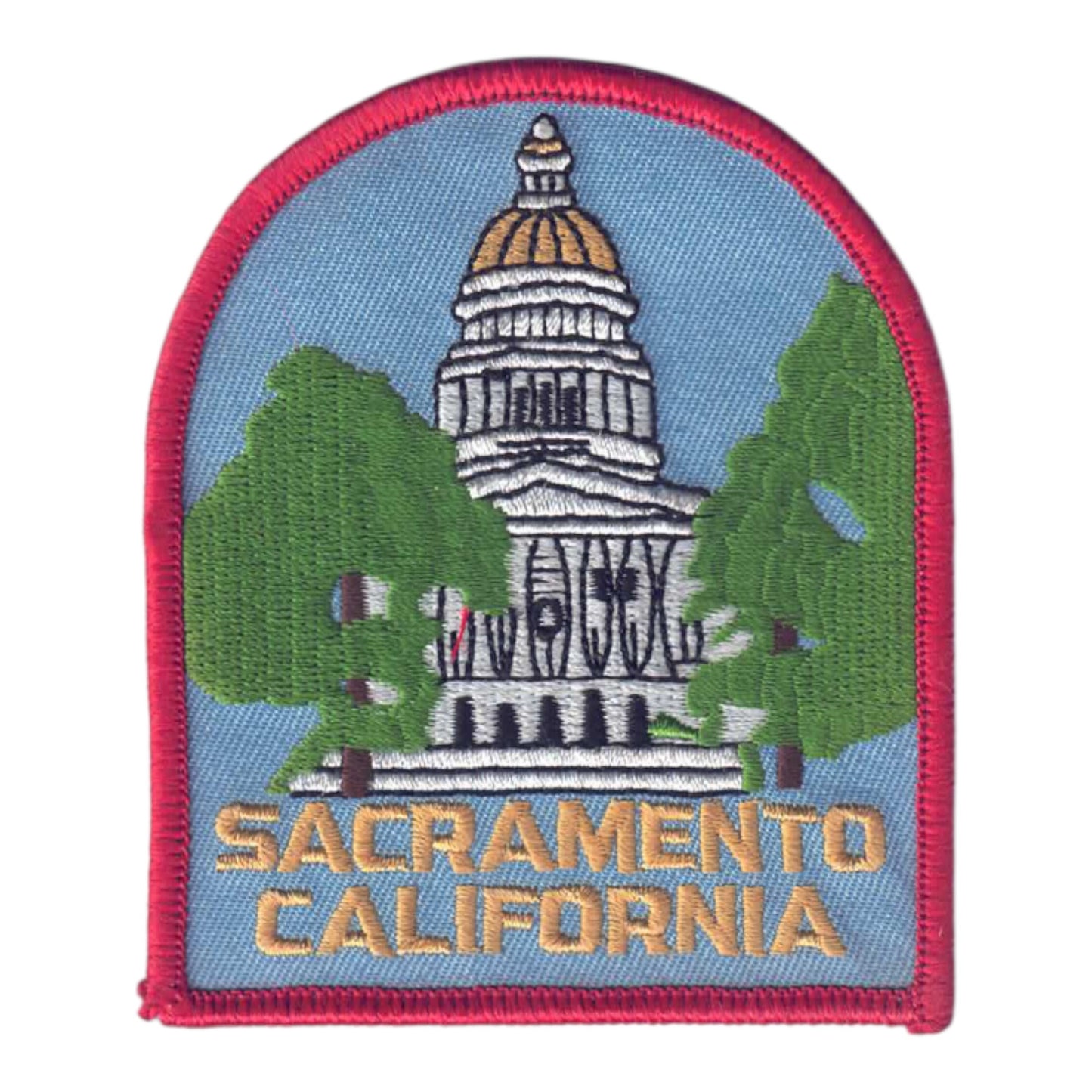 SACRAMENTO CALIFORNIA Capitol Patch - 4801