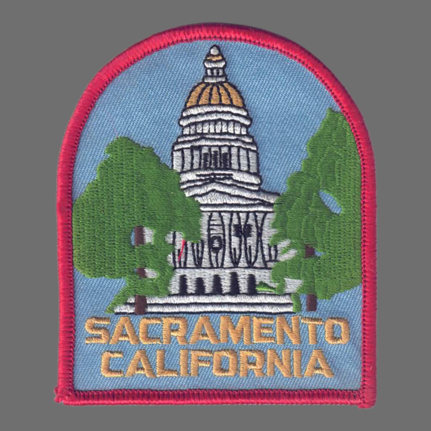 SACRAMENTO CALIFORNIA Capitol Patch - 4801