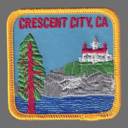 CRESCENT CITY, CA  Patch 2.5 Inch - 4813/2.5