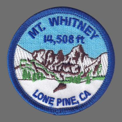 MT. WHITNEY Lone Pine CA Patch - 4840