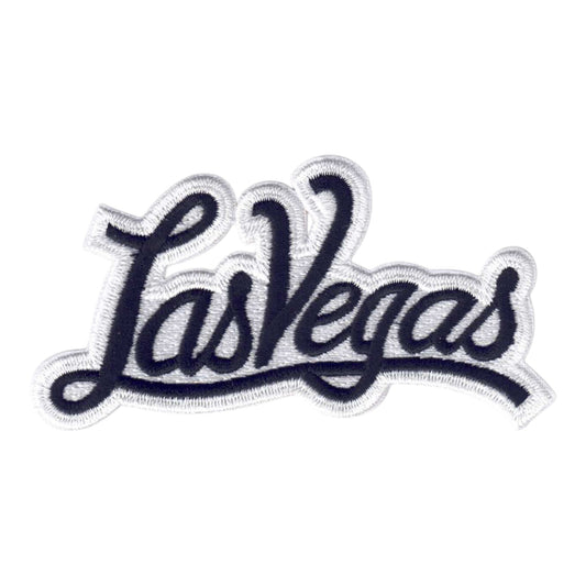 Las Vegas Script Patch Black on White - 5252-01/39
