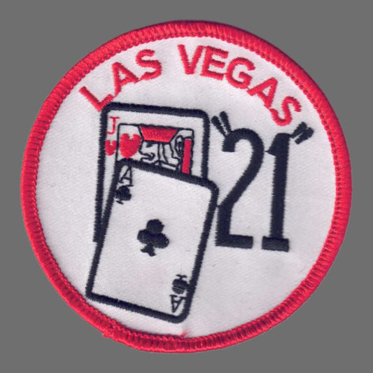LAS VEGAS 21 Cards Souvenir Patch - 5255