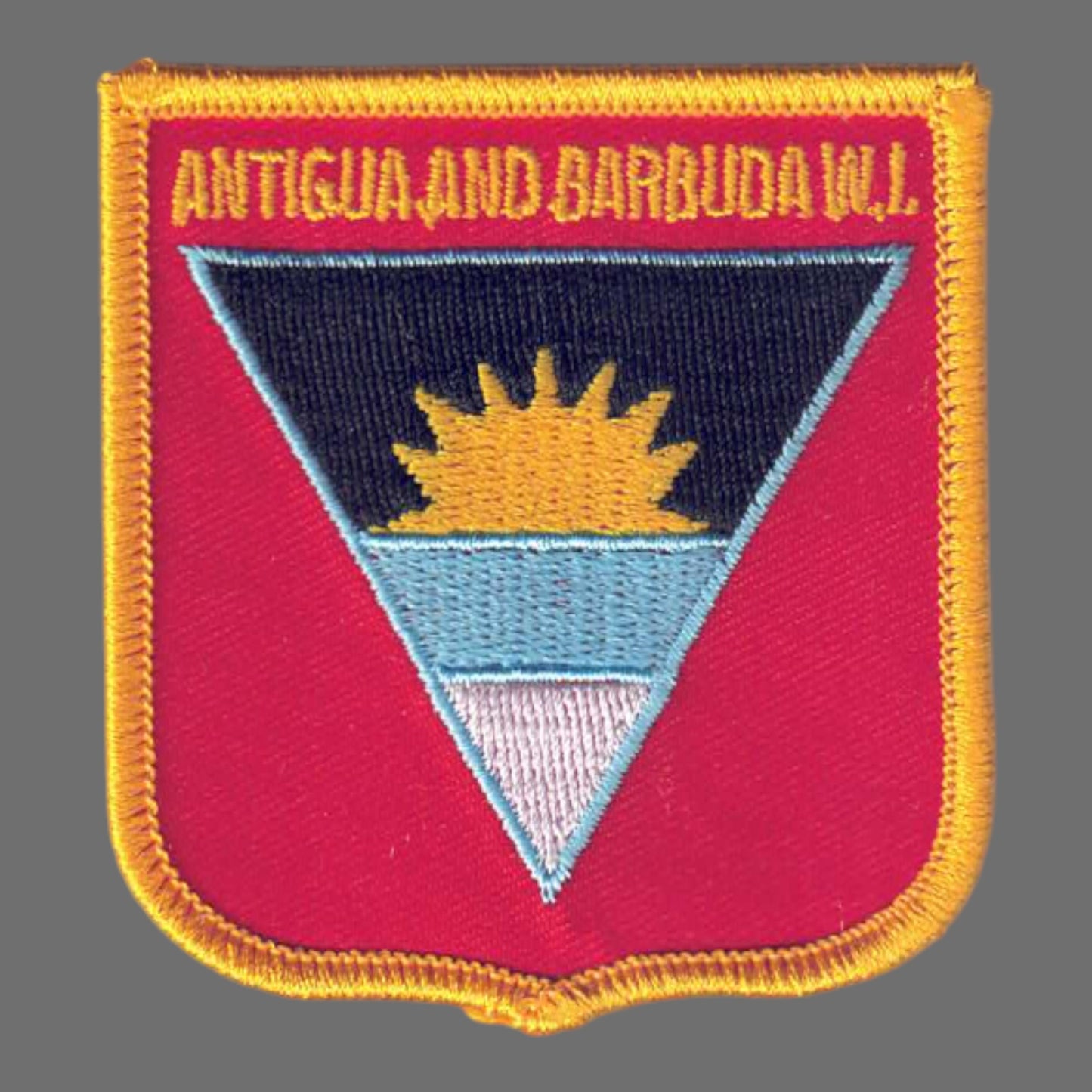 ANTIGUA AND BARBUDA W.I. Country Flag Patch - 6001