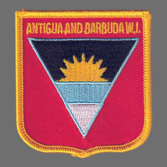 ANTIGUA AND BARBUDA W.I. Country Flag Patch - 6001