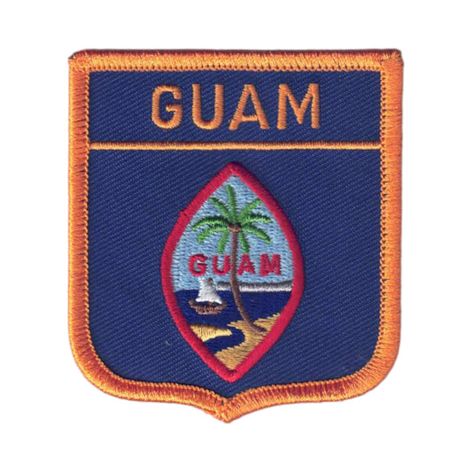 GUAM Flag Shield Patch - 6291