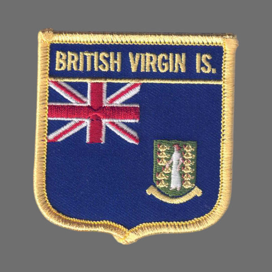 BRITISH VIRGIN Islands Flag Patch - 6321