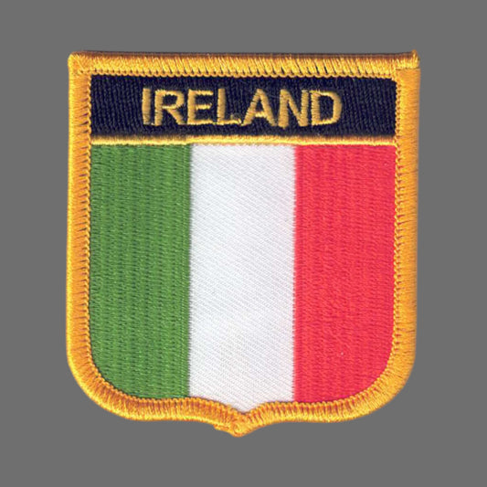 IRELAND Flag Shield Patch - 6401