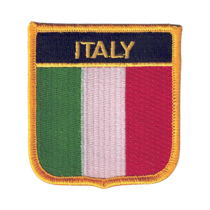 ITALY Flag Shield Patch - 6421