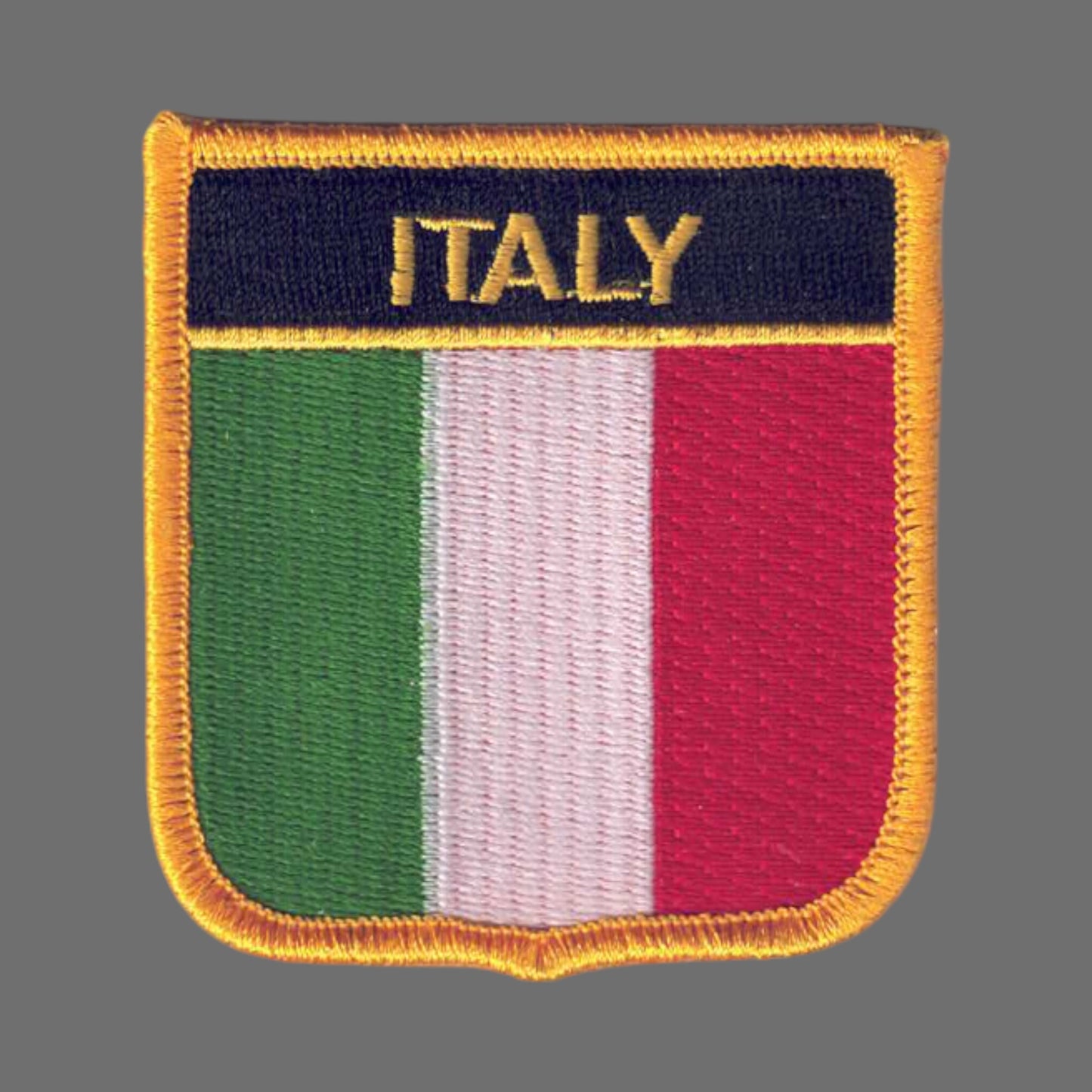 ITALY Flag Shield Patch - 6421