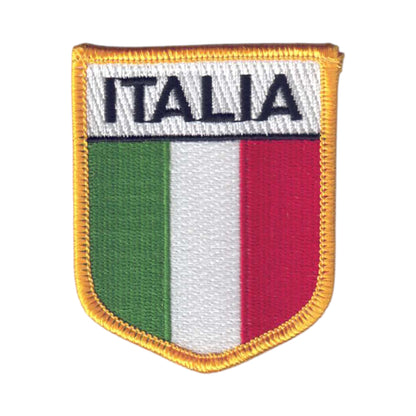 ITALIA (Italy) Flag Shield Patch - 6423