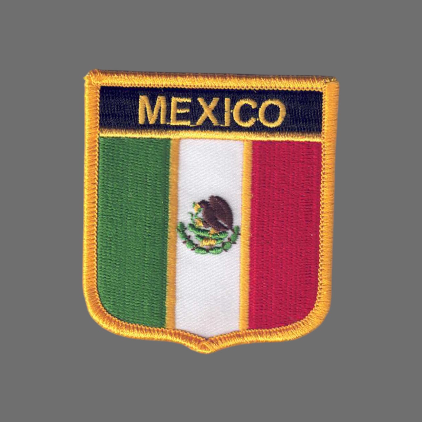 MEXICO Flag Shield Patch - 6491