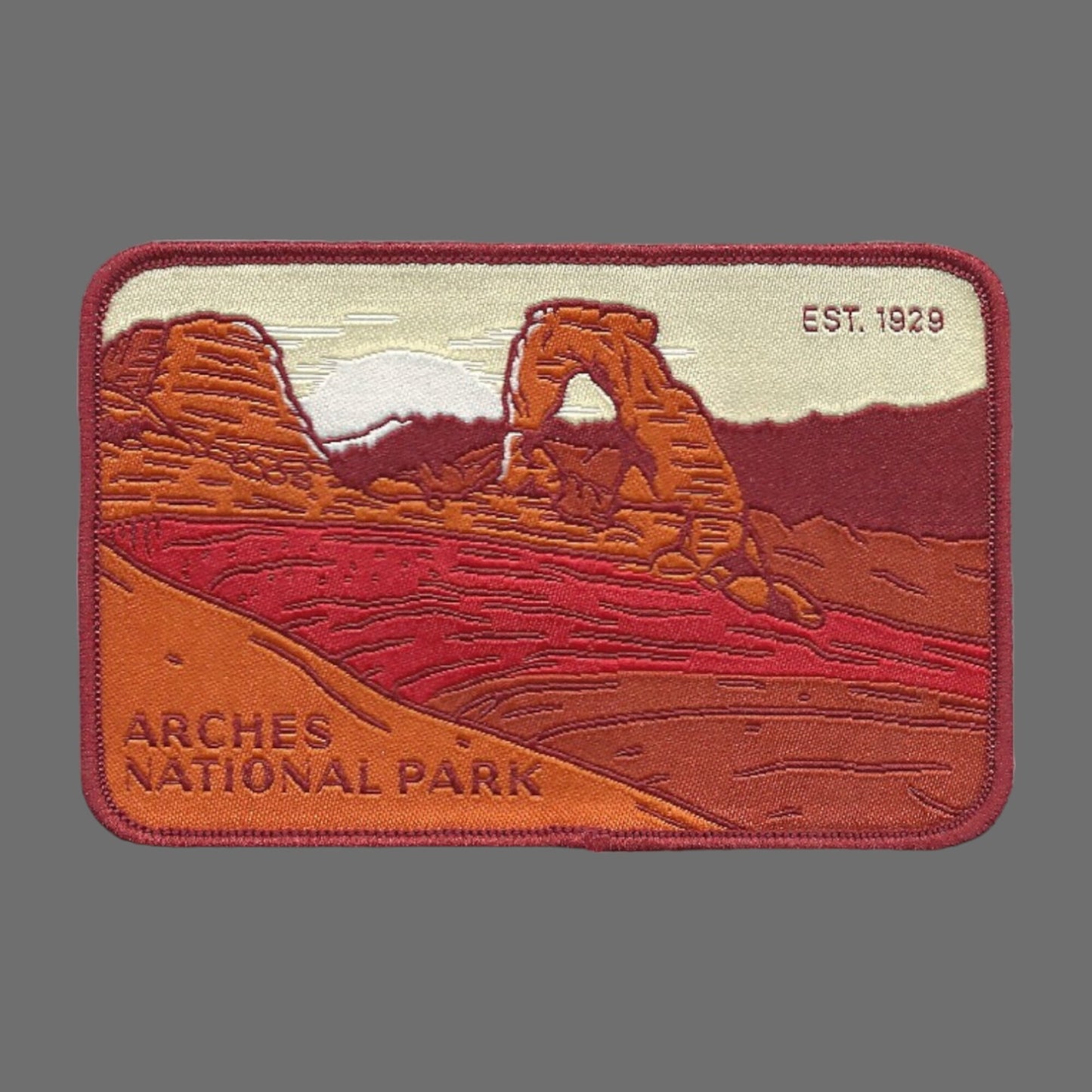 Utah Patch – UT Arches National Park - Travel Patch – Souvenir Patch 3.75" Iron On Sew On Embellishment Applique