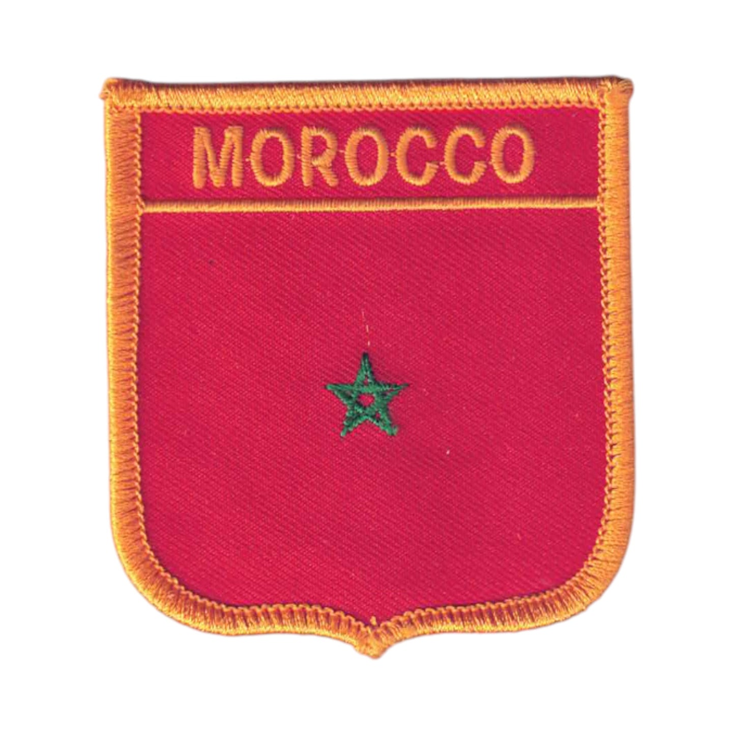 MOROCCO Flag Shield Patch - 6501