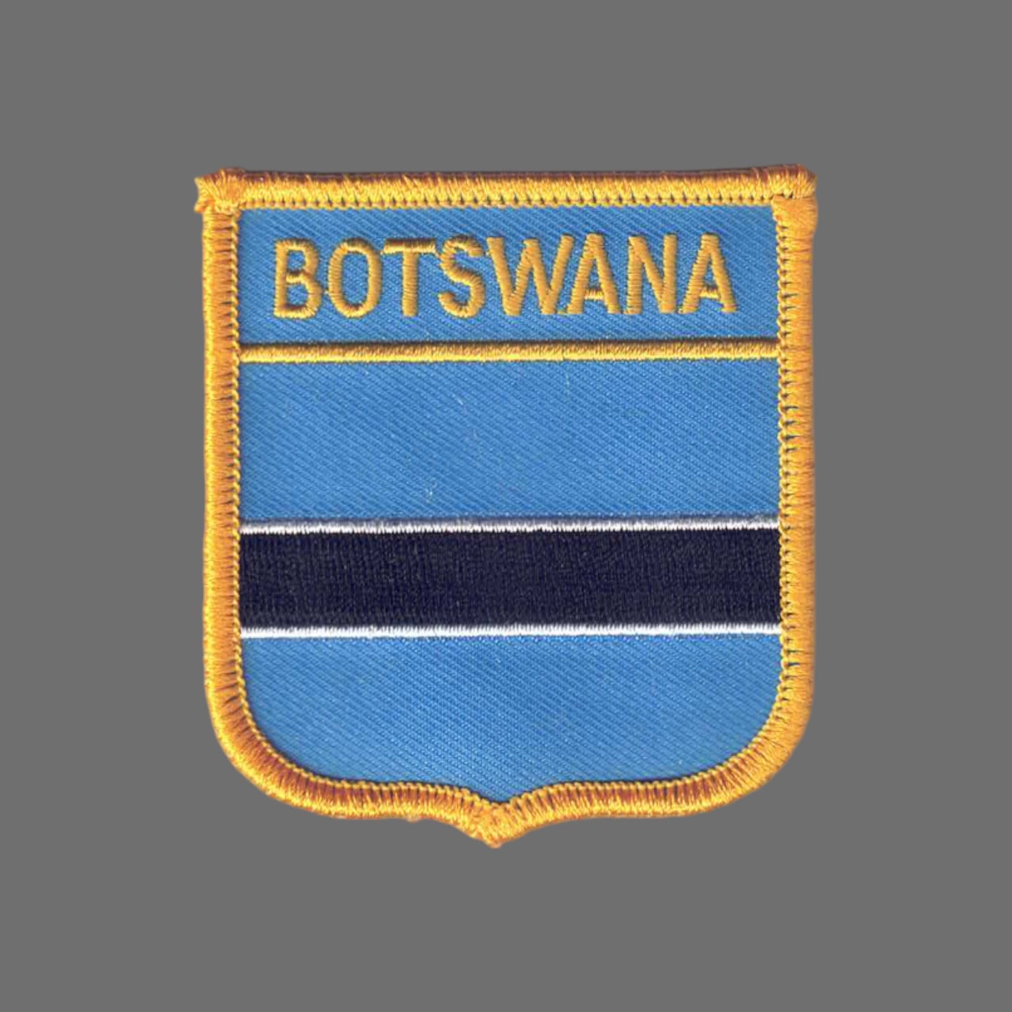 BOTSWANA Flag Shield Patch - 6598