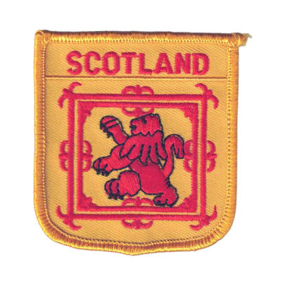 SCOTLAND Flag Shield Patch - 6671