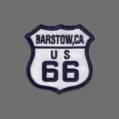 Barstow US 66 Route 66 Souvenir Patch - 66Barstow