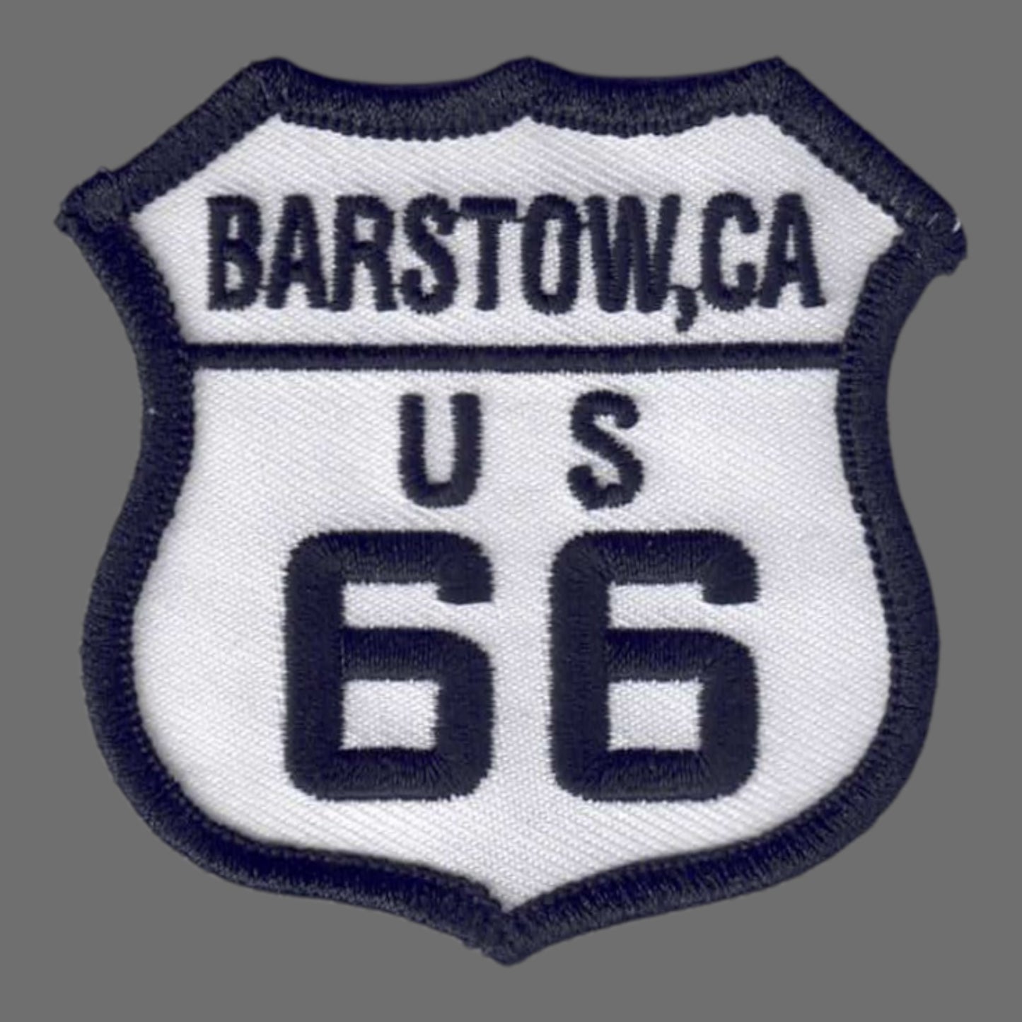 Barstow US 66 Route 66 Souvenir Patch - 66Barstow