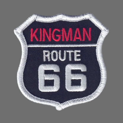 KINGMAN ROUTE 66 Souvenir Patch -66KINGMAN-01