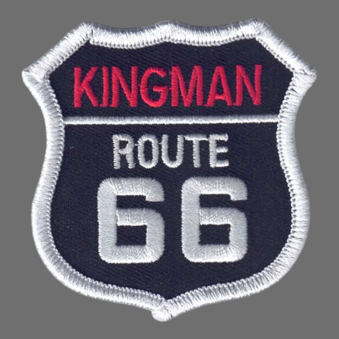 KINGMAN ROUTE 66 Souvenir Patch -66KINGMAN-01