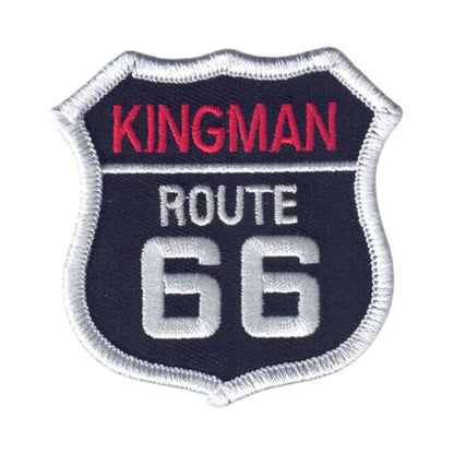 KINGMAN ROUTE 66 Souvenir Patch -66KINGMAN-01