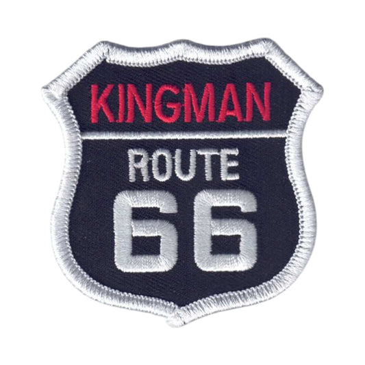 KINGMAN ROUTE 66 Souvenir Patch -66KINGMAN-01