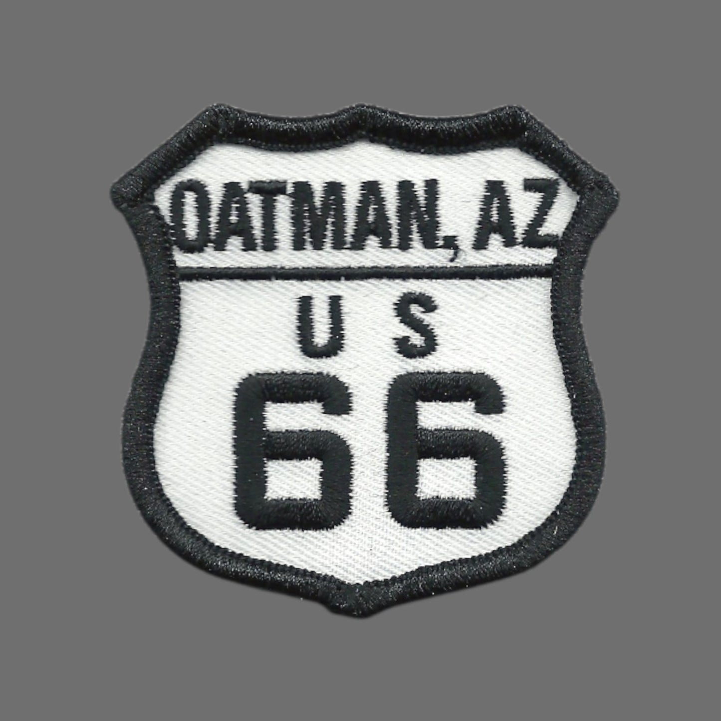 Oatman AZ Route 66 Souvenir Patch - 66Oatman