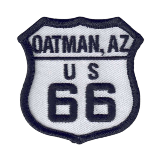 Oatman AZ Route 66 Souvenir Patch - 66Oatman