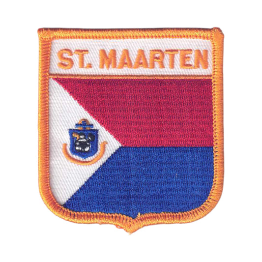 ST. MAARTEN Flag Shield Patch - 6731