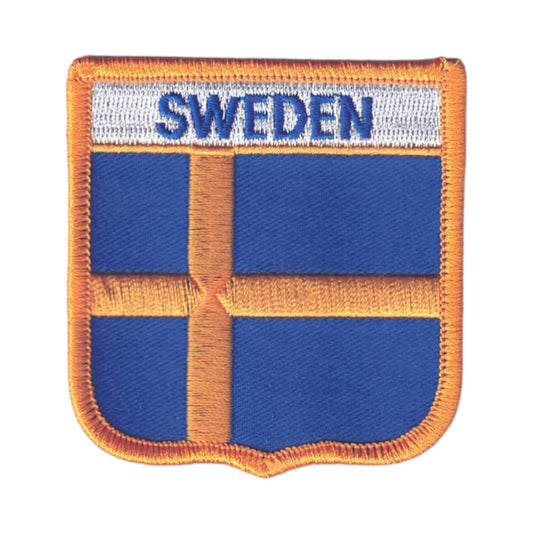 SWEDEN Flag Shield Patch - 6741