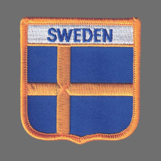 SWEDEN Flag Shield Patch - 6741